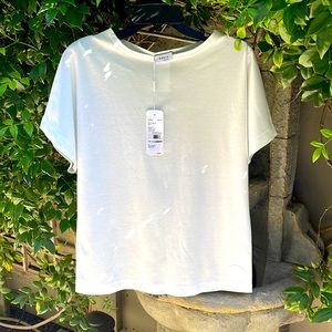 A-K-R-I-S Cream-mint shirt, 100% Baumwolle-cotton